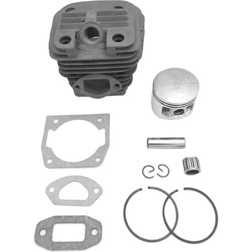 45.2mm Chainsaw Cylinder Piston Needle Cage Gasket Kit for 4500 45Cc 5200 52Cc 5800 58Cc Gasoline Chainsaw Spare Parts