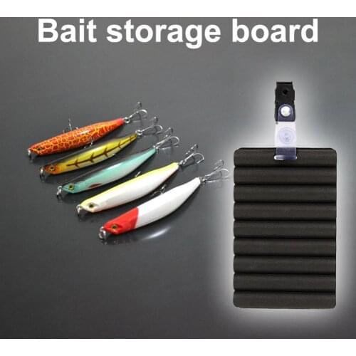 Fish Cleaning Board Portable Heavy-Duty Foam Magic Sticker Fly Fishing Bait Cutting Board for Fishing Lover Outdoor Accessories