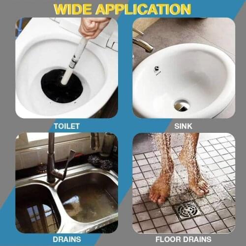 Sewer Dredging Spring Multifunctional Cleaning Claw Drain Spring Pipe Cleaning Tool For Bathroom Kitchen Pipe Dredger Toilet