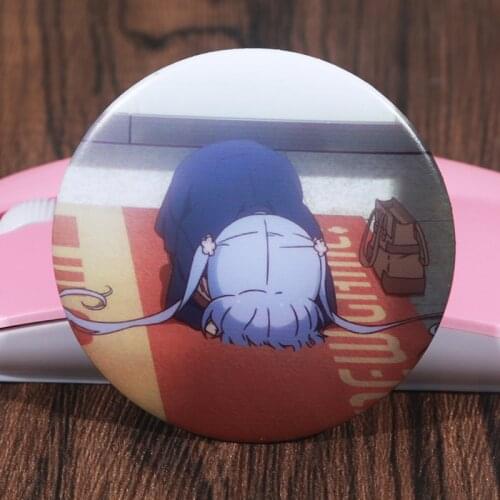 FFFPIN 5.8cm Big Japan Korea Anime Cartoon Brooch Cute Girls Badge Cosplay Hero Pin Large Coin Gift Icon Backpack Bag Ornament