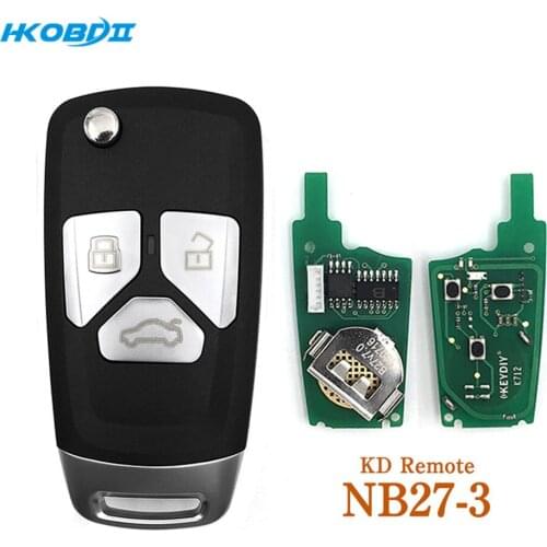 HKOBDII KEYDIY Original KD NB27-3 NB Series Universal Multi-function For KD900/MINI KD/URG200 Key Programmer NB Series Remotes