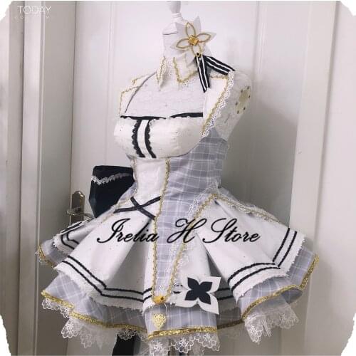 Custom made/size Illustrious Azur Lane Cosplay Military set Idol Illustrious Cosplay costume uniform dress female