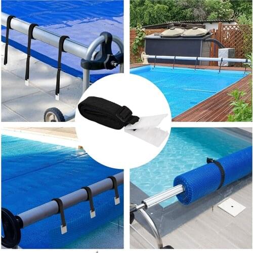 Pool Solar Cover Reel Attachment Kit Universal Durable Accessories for In-Ground Swimming Pool Easy To Install TS2