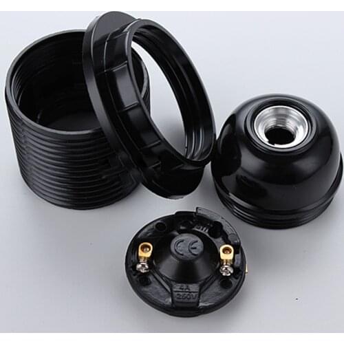 International Standard Certification E14 E27 Large screw thread Environmental protection plastic lamp Lampholders lamp holder