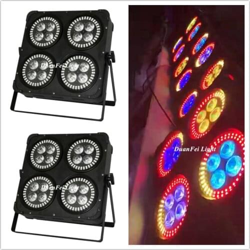 2019 NEW Arrival LED Blinder RGBW A UV Indoor Wall Washer Stage Wash LED 16x12 6in1 dmx Blinder Light