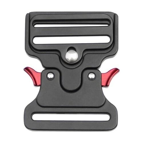 PGY 50mmAlloy Quick Side Release Buckle Mens Outdoor Tactical Belt Buckles Head DIY Clothes Webbing Strap Outdoors Accessory