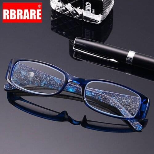 RARBRE 2021 New Rectangle Reading Glasses Men and Women General Reading Glasses Comfortable Hyperopia Glasses Gafas De Lectura