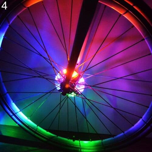 Wink Bicycle Hub Lights LED Magic Front Tail Spoke Wheel Warning Light Bicycle Lamp Cycling Bike Accessories