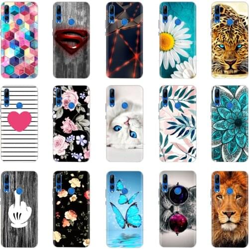 TPU Back Cover for Huawei Y9 2019 Case 6.5 inch Soft Silicone Cover for Huawei Y9 Prime 2019 Phone Case Protective Shell Bumper