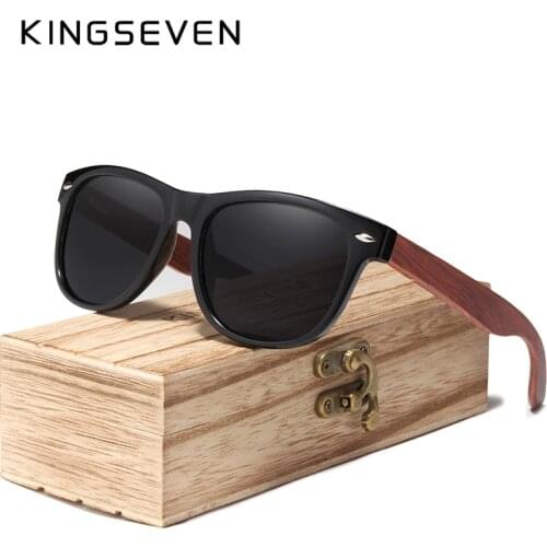 KINGSEVEN Gray Lens Sunglasses Polarized Square 2019 Luxury Brand Design Vintage Sun Glasses For Women Oculos de sol masculino