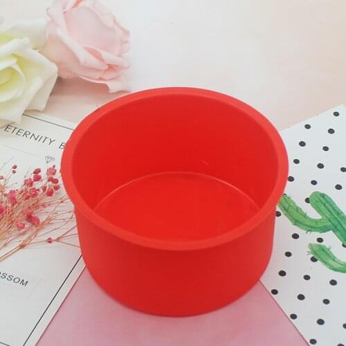 1PC Hurricane cake mold mousse bread mold round silicone small mould 4 inch baking pan kitchen tool