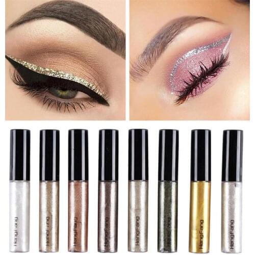 1Pc Fashion Women Glitter Lip Liner Eye Shadow Eye-liner Makeup Waterproof Long-Lasting Cosmetic Pencil Pen Beauty Tools