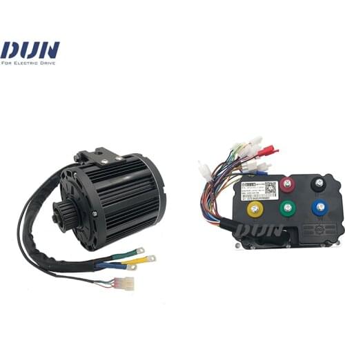 110KMH QS 138 4KW Peak 10KW PMSM Mid Drive Motor With Far-Drive ND72220 72V 220A Controller for High Speed Dirtbike E-Motorcycle