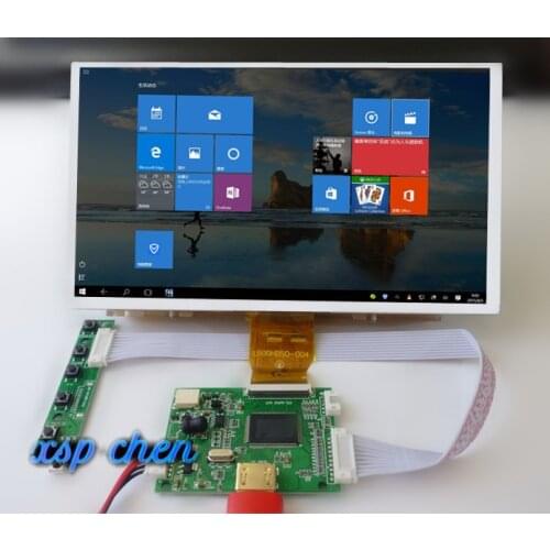 9 inches 1024*600 Screen Display LCD TFT Monitor with Remote Driver Control Board HDMI for Orange Raspberry Pi 3