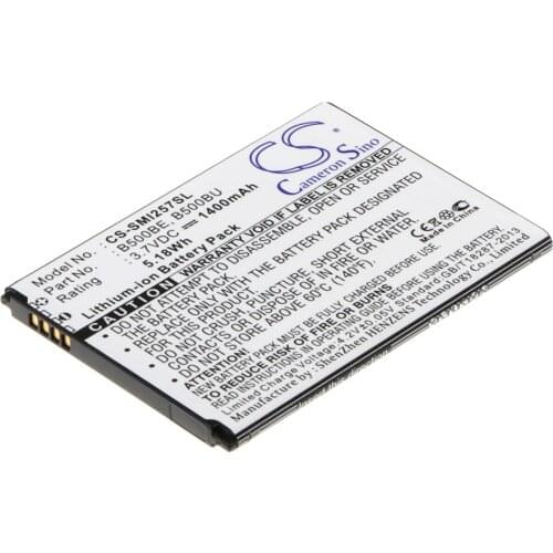CS 1400mAh/5.18Wh battery for Samsung Galaxy S4 Mini,SGH-I257M,SHV-E370,SHV-E370D,SPH-L520 B500AU,EB-B500BE,EB-B500BU