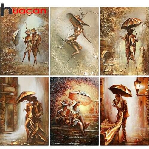 Huacan 5D Diy Craft Diamond Painting Portrait Diamond Embroidery Sale Woman Mosaic Decor For Home