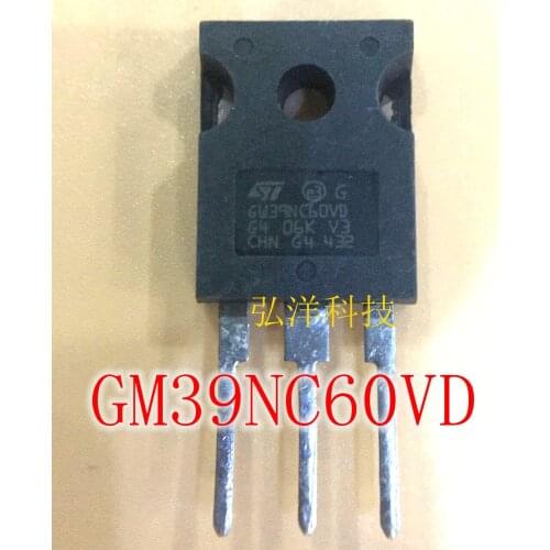 Free Shipping 10PCS STGW39NC60VD GW39NC60VD 39NC60 TO-247