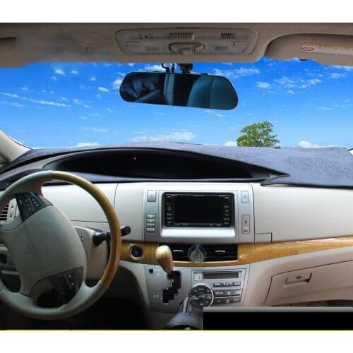 Dashboard Cover Mat Pad Sun Shade Avoid Light Dash Board Carpet Protector car Accessories For Toyota Previa Estima