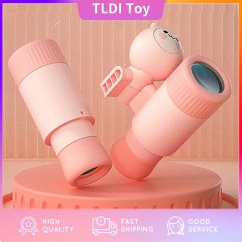 Binoculars Detachable Shared Bird Watching Tools Kids Compact Small Binoculars Long Distance Toys Waterproof Binoculars Gifts