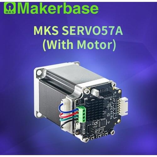 Makerbase MKS SERVO57A NEMA23 closed loop stepper motor Driver CNC 3d printer parts prevents losing steps for Gen_L SGen_L