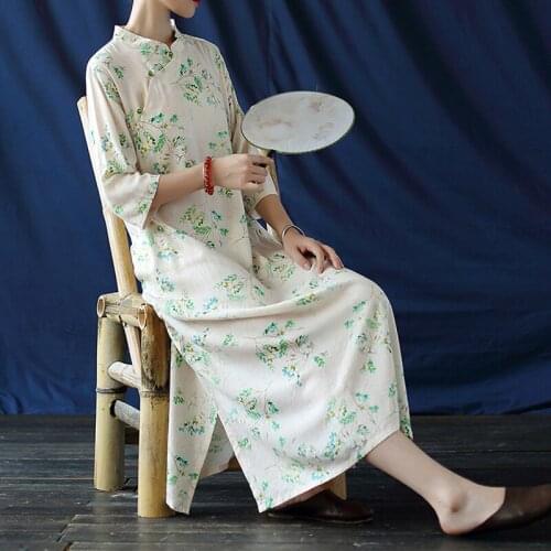 Fairynatural Long Sleeve Summer Dresses