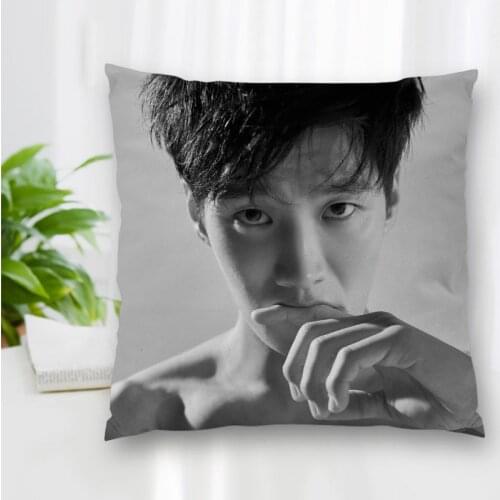 Hot Sale Custom Decorative Pillowcase Ahn Bo-hyun Square Zippered Pillow Cover Best Nice Gift 20X20cm 35X35cm 40x40cm
