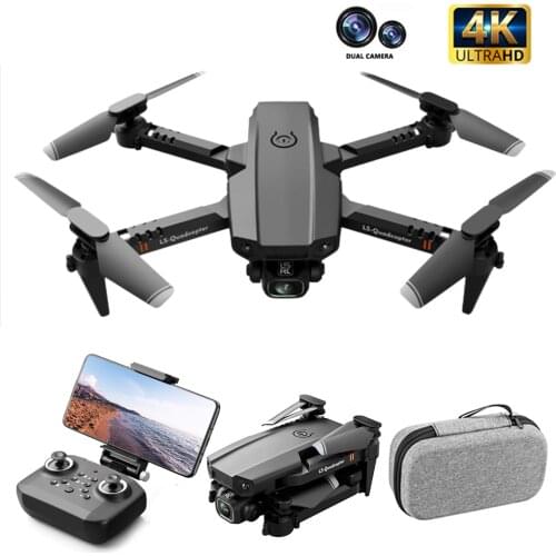 Mini RC Drone With HD 4K Camera Quadcopter Toys WIFI Fpv Drone Kit Spy Camera 1080P Air Pressure Altitude Hold Foldable For Boys