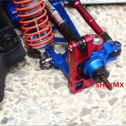 New Aluminum Alloy Front Base C For 1/10 Rc Car Traxxass Slash 4X4 Remote Control Car Off Road Buggy Upgrade Parts Accessories