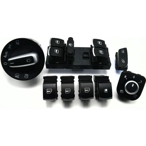 Window headlight mirror fuel tank lock switch for VW Jetta Golf MK5 6 Tiguan CC 5ND959565A 5ND941431B 5ND959857 1KD959833