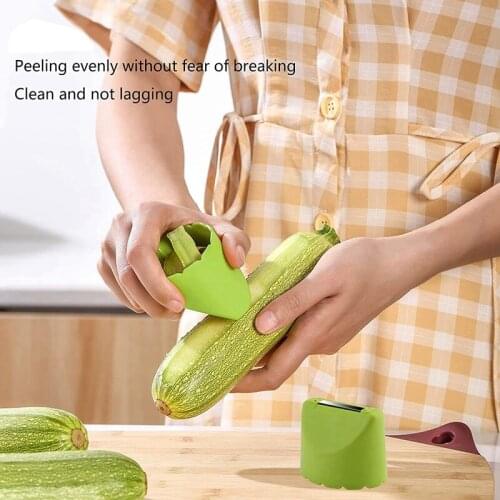 MLGB Portable Splash Proof Vegetable Peeler Fruit Peeler Creative and Practical Kitchen Gadget for Peeling Apples
