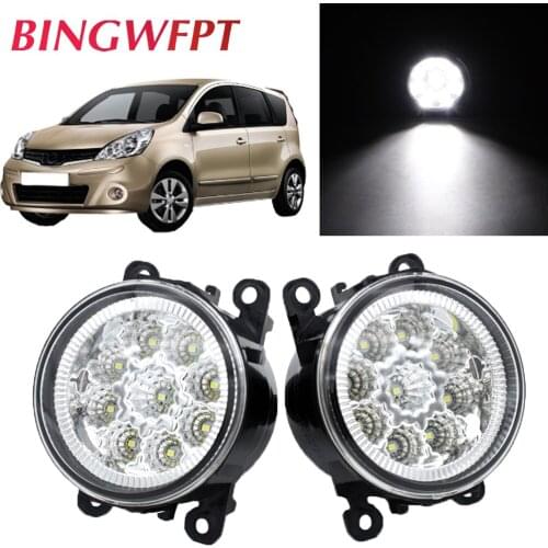 BINGWFPT For Nissan Note E11 MPV 2006-2013 Car H11 LED High Quality Fog Light Daytime Running Light 2pcs