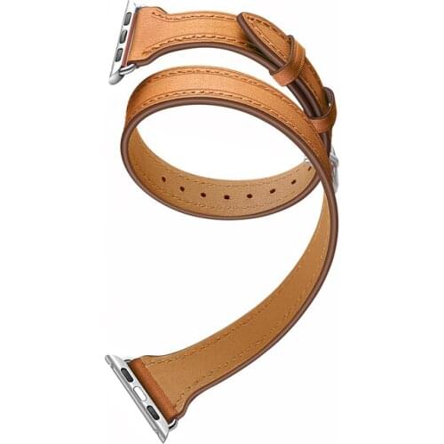 Exquisite craft strap Accessories for apple watch band 42mm 38mm 44mm 40mm iwatch apple watch 5/4/3/2/1 genuine leather bracelet