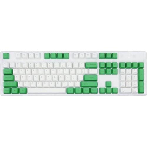 Cheese Green PBT Keycap Material Matte Texture Resistant to Oiling, Fine and Opaque Mainstream Keycap
