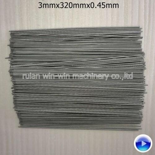 500pcs Outer diameter 3mm length 320mm Wire diameter 0.45mm side sealing bag making machine extension springs