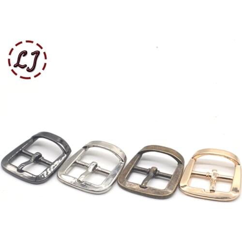 High quality 10pcs/lot 20mm gold silver bronze black Square alloy metal shoes bags Belt Buckles DIY sew accessory