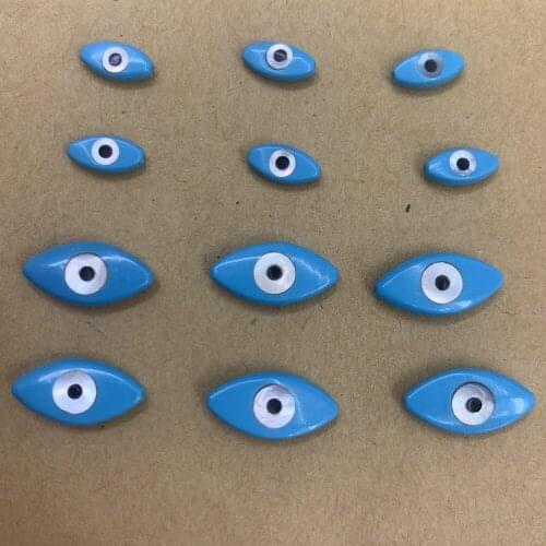 Turkey Blue Marquise Evil Eye Beads For DIY Jewelry Making Necklace Bracelet Accessories