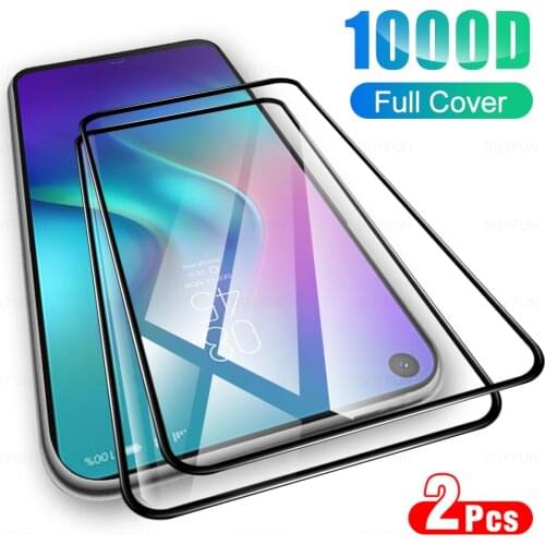 2Pcs HD Full Cover Tempered Glasses For Tecno Camon 12 Air Glas Protective Glass Phone Film For Spark 6 Go 15 Pro 12Air 15Pro 6G