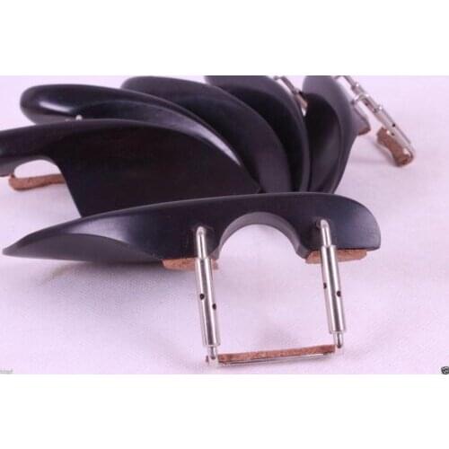 Customer order ! one piece Violin Chin rest ebony wood Chin rest Screw calmp full size 4/4 Violin