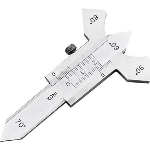 0-20mm Welding Seam Gauge Weld Inspection Gauge Caliper Manual Welding Seam Gauge bead/fillet/crown Test Ulnar ruler Caliper