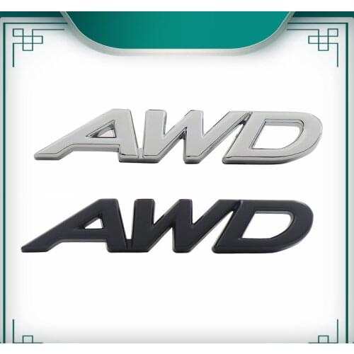 3D AWD for CX-5 CX-7 CX-9 Atenza Axela RX7 RX8 626 MX5 Fender trunk Nameplate Decal Emblem Badge Sticker