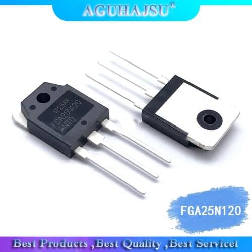 5cs/lot FGA25N120ANTD FGA25N120 1200V 50A TO3P In Stock