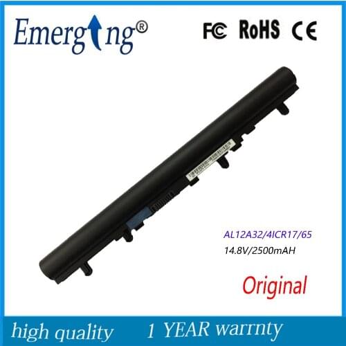 37Wh New Original Laptop Battery for acer V5-431 V5-471 V5-531 MS2360 AL12A32