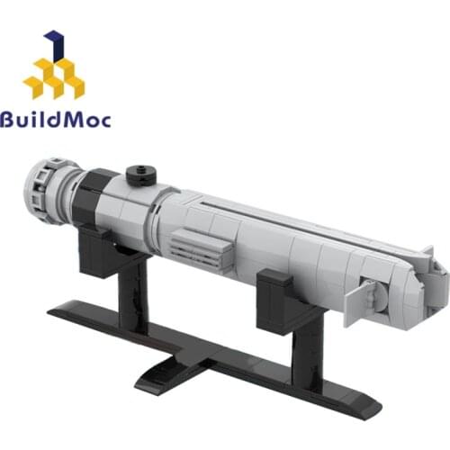 BuildMoc Movie Space Wars Ahsoka Lightsaber 241PCS MOC Model Building Blocks Toys for Children DIY Toy Kids Gifts Lightsabers