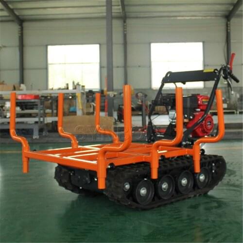 Wooden Truck Crawler Hydraulic Truck Dump Truck Mini transporter 500kg