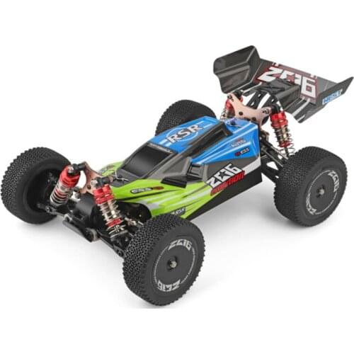 Racing RC Car Competition 60 Km/h Metal Chassis Electric RC Formula Car Remote Control Toys for Children Desert Offroad Racing