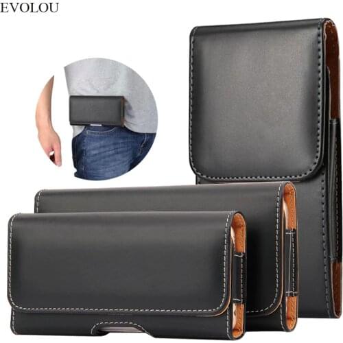 Belt Clip Leather Pouch Phone Cover for Elephone U U2 A6 mini C1 MAX A4 P8 MAX S7 P8000 Waist Bag Magnetic Vertical Phone Case