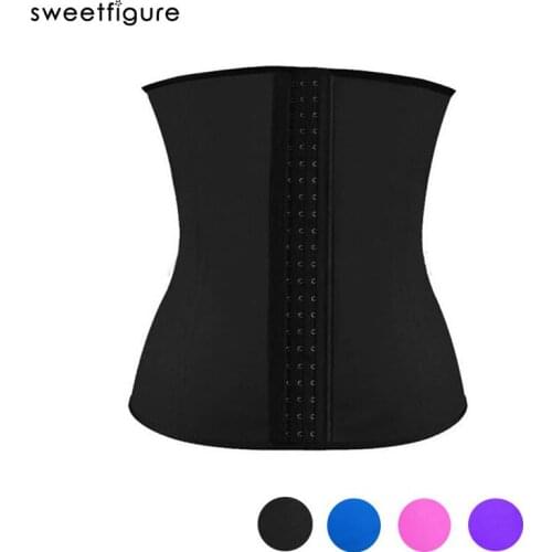 Latex Waist Trainer Cincher Waist Trainer For Women Slimming Corsets Body Shapers Firm Girdle Weight Loss Body Wrap Belt