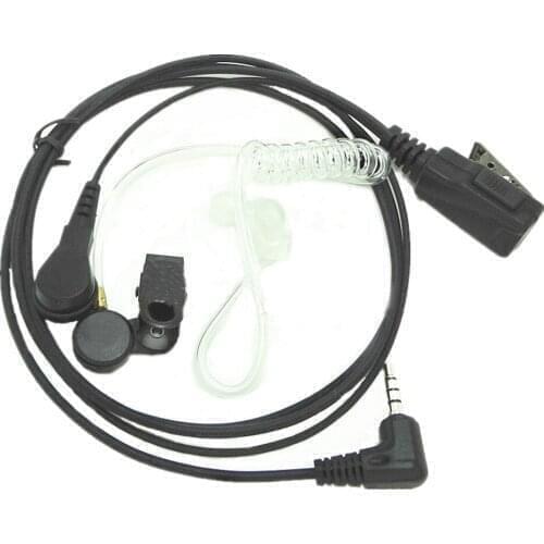 New 1Pin 3.5mm Jack Acoustic Covert Earpiece Headset Air Tube For Vertex Standard Yaesu Radio Walkie Talkie Accessories
