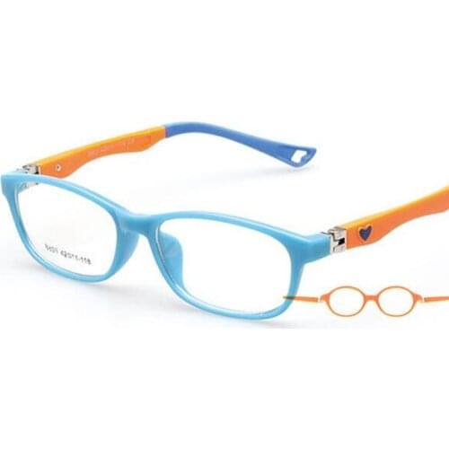 Kids Optical Frame Children Glasses Girls Optical Frame Transparent Prescription Flexible TR Oculos de Sol Infantil 8803
