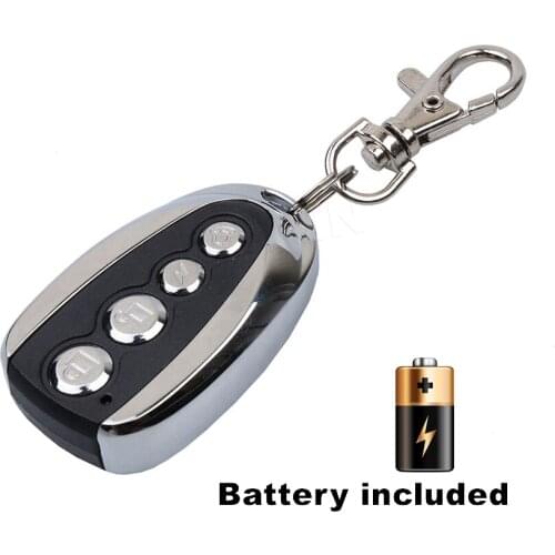 Kebidu 433.92 MHz Remote control for gate remote switch Car Key Wireless Smart Auto Copy Remote 4 Buttons For A B C D for Doors